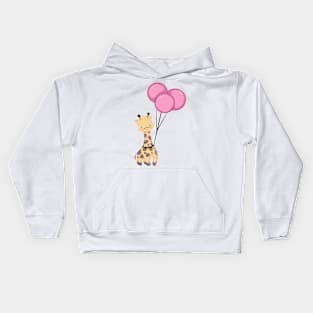 Love Giraffe Kids Hoodie